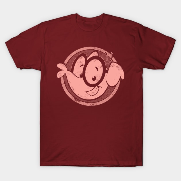 Eric the Elephant in Pink- T-Shirt by EricScalesCartoons